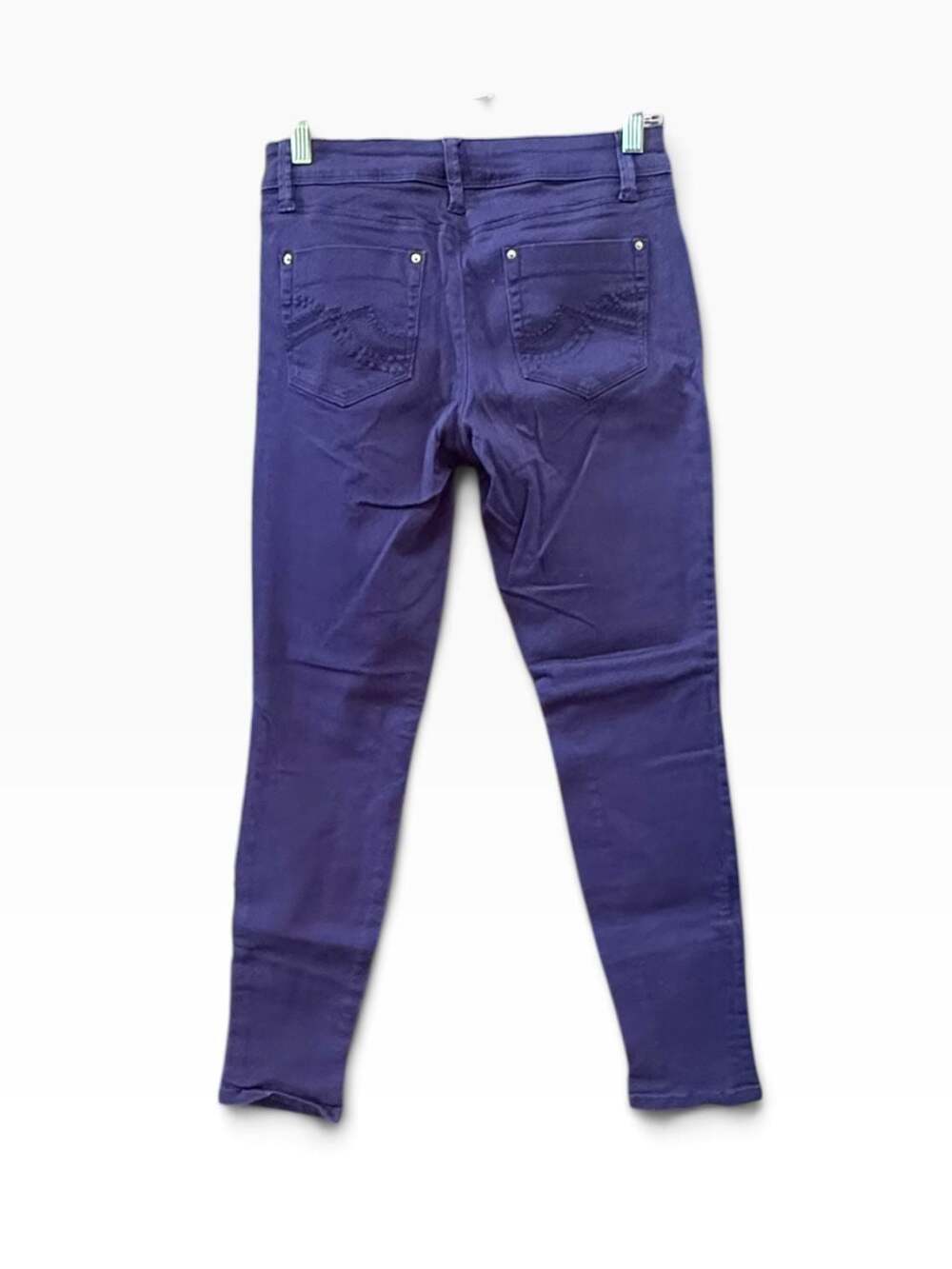Ultimate Stretch with Style Purple Skinny Jeans Jeggings Size 8